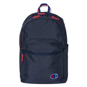 NWT Champion 21L Backpack Performance Student Multi-Purpose Heather Navy CS1002